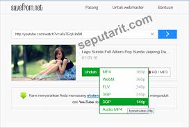 Savefrom.net offers the fastest way of youtube video download in mp3, mp4, sq, hd, full hd quality, plus a wide range of formats for free. Cara Download Video Di Youtube Dengan Mudah Tanpa Aplikasi