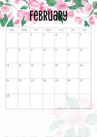 Better yet, why not download different styles for different months of 2021? February 2021 Calendar Printable Pink Cute Freebies For You