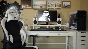 Black And White Pc Game White Black Minimalistic Gaming Setup R Battlestations Laptop Gaming Setup Gaming Setup Setup