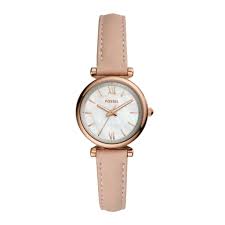 Montre fossil montre fossil noire montre fossil cuir. Montre Fossil Carlie Mini Nacre Himfrq25880 Marc Orian Bijouterie En Ligne