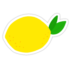Lemon Sticker Sticker By Mhea Printable Stickers Cute Stickers Stickers Stickers