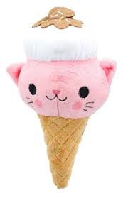 Seven20 Kitty Cone Clip Miyu Double Scoop 5 inch Plush Backpack Clip : Buy  Online at Best Price in KSA