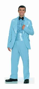Prom King Tux Powder Blue Tux 1970s Tux Costume Sale Free Usa Shipping 61697 Prom King Suit King Costume Prom For Guys