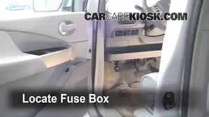 Interior Fuse Box Location 2004 2009 Nissan Quest 2006