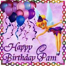 View more gifs at greetingsgif.com and happynewyeargifs.com Happy Birthday Pam Gif Happybirthday Pam Tinkerbell Birthday Animated Happy Birthday Wishes Happy Birthday Papa