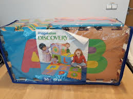 It is working nicely but a bit more error prone when you have the full alphabet involved. Toys R Us Discovery Alphabet Numbers Mat Hobbies Toys Toys Games On Carousell