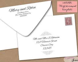 Printable Wedding Envelope Template 5x7 Front Back Design Etsy Envelope Design Template Envelope Template Printable Envelope