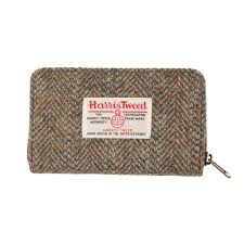Harris tweed 'jura' purse in raspberry check. Women S Wallets Purses Dunedin Cashmere
