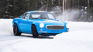 The volvo p1800 is an automobile from volvo. 414bhp Volvo P1800 Cyan Restomod Hits The Ice In New Video Evo
