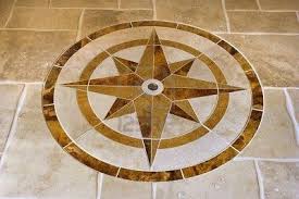 Marble Floor With Star Shape In Affluent Home Marble Floor Stone Flooring Star Shape