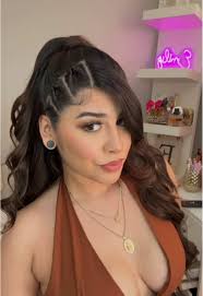 Half Up Half Down Hairstyle Tutorial for Curly Hair