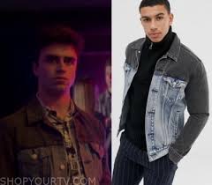 Дани де ла орден, рамон саласар, хорхе торрегросса. Elite Season 2 Episode 1 Samuel S Black Blue Two Tone Denim Jacket Shop Your Tv