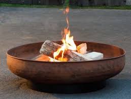 Extra Large Fire Pit Wood Burning 35 Steel Bowl Patio Round Rustic Backyard Big 156 97 End Date Thursday Jan 31 20 Backyard Bonfire Fire Pit Large Fire Pit
