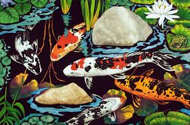 Harga cat minyak kolam glotex kolam ikan, kolam renang, bak air 1kg. Galeri Online Khusus Lukisan Berkelas Lukisan Ikan