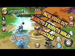 Naruto X Boruto Ninja Voltage New Game Mobile News Games Naruto Boruto