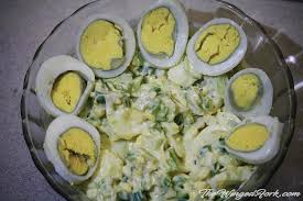 Easy Boiled Egg Salad Recipe The Winged Fork Egg Salad Recipe Boiled Egg Salad Salad Recipes