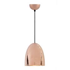 Stanley Medium Pendant Hammered Copper Original Btc Palette Parlor Modern Design