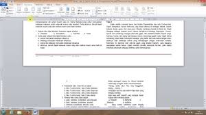 Cara Membuat Halaman Per Halaman Berbeda Landscape Portrait Pada Ms Word Youtube
