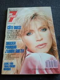 1980/1990-SPECIAL JOHNNY HALLYDAY-LOT 10 TELE LOISIRS-magazine TV revue  vintage EUR 49,99