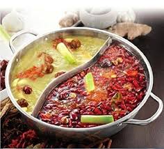 5 Great Shabu Shabu Pots Stainless Steel With Divider And Reviews Hot Pot Induction Cookware Cooking