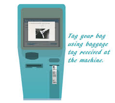 Steps for self bag tag: How To Use Self Check In At The Airport Airlines Airports