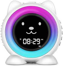 Enjoy Exclusive For Icode Kids Alarm Clock Children S Sleep Trainer Wake Up Light Night Light Sleep Sound Machine Teach Child When Fine Wake Up Online T In 2020 Kids Alarm