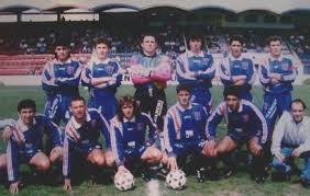 Renzo saravia, germán pezzella, nicolás. Tigre Francia 1994 95 En Una Baldosa