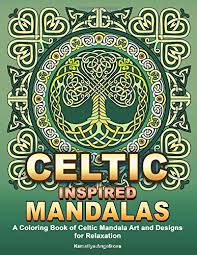 An easter coloring book, featuring spring mandala art, easter egg designs, cute animals, and beautiful flower wreaths kameliya angelkova 4.6 out of 5 stars 222 Celtic Inspired Mandalas A Coloring Book Of Celtic Mandala Art And Designs For Relaxation Angelkova Kameliya Amazon De Bucher