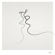 Our first option is to return to a point we have already touched. Kiss 2015 Art Print By Quibe Line Art Drawings Line Art Minimalist Drawing