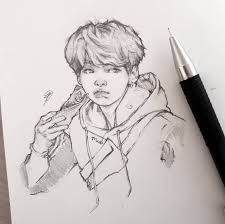Bts Army Bts Drawings Art Sketches