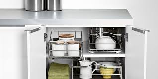 Put the wire basket on the metal supports of the runners. Review Simplehuman Pull Out Cabinet Organizers Eliminate Kitchen Clutter