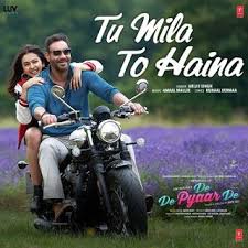 Tu Mila To Haina De De Pyar De 2019 Lyrics Arijit Singh Samantha Noella Mp3 Song Download For You Song Trending Songs