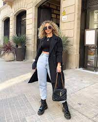 Boohoo Com On Instagram Born With Good Jeans Missjoslin Jeans Pzz79289 Boohoobabes Winter Fashion Outfits Fashion Inspo Outfits Fashion