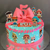 All our cakes are hand finished so the final product may vary. 1