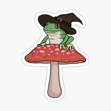 Making a paper mache mushroom hat for my boyfriend. Hat On Frog Gifts Merchandise Redbubble