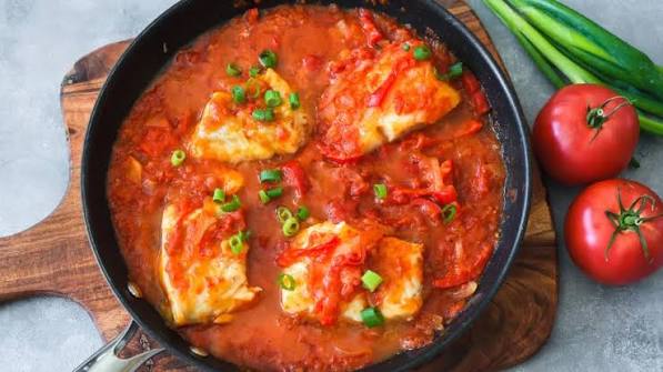 Fish in Tomato Sauce