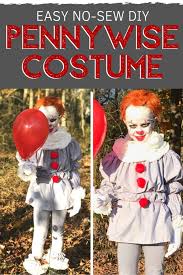 This is my version of pennywise pennywise amigurumi. Halloween 2019 Easy No Sew Diy Pennywise Costume For Kids