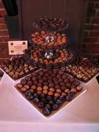 Wedding Truffle Display Truffles Artisan Chocolate Wedding Cake Pops