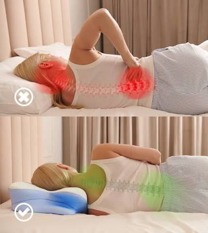 Derila Ergo Pillow ergonomic design