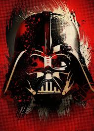 Vader Splatter Metal Poster Print Star Wars Displate In 2021 Pop Art Posters Posters Art Prints Star Wars Art