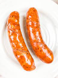 My mind is just wondering all over the place just thinking about how from years of experience of cooking sausages in the air fryer, i have found that the less the fat the better. Fast Easy Air Fryer Sausage Aileen Cooks
