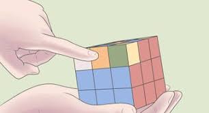 You have almost solved a rubik's cube! How To Play With A Rubik S Cube 14 Steps With Pictures