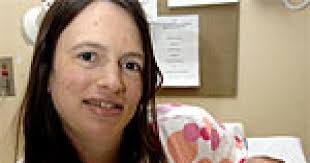 Mums greet New Year deliveries