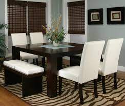 Ranging between 36 and 44 inches wide, and can seat between 4 to 8 people, although 4 is the most common. Cramco Inc Contemporary Design Kemper 25310 63 61 4x13 2x22 Seven Piece Dining Set Corner Furniture Table Chair Set With Bench
