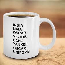 The phonetic alphabet used for confirming spelling and words is quite different and far more phonetic spelling alphabet. Phonetic Alphabet Mug Amateur Ham Radio Operator Gifts Aviation Code India Lima Oscar Victor Echo Yankee Uniform Buy Online In Bulgaria At Bulgaria Desertcart Com Productid 56404529