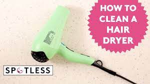 How To Clean A Hair Dryer