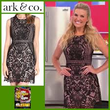 Ark Co Laced Sleeveless Dress In Black Worn By Rachel Reynolds Dresses New Outfits Clothes