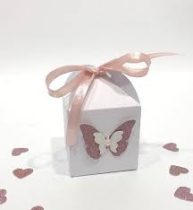 Butterfly Baby Shower Favor Box Pink Gold Butterfly Favor Etsy Butterfly Party Favors Butterfly Baby Shower Favors Butterfly Favors