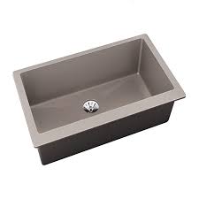 Undermount single bowl black onyx granite kitchen sink by kraus review. Elkay Elxrup3620sm0 Quartz Luxe 36 Inch Undermount Single Bowl Kitchen Sink In Silvermist