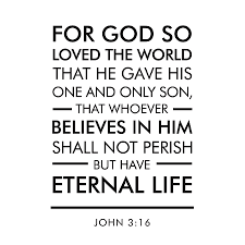 What is john chapter 3 verse 16? Child Of God Living In The Spirit